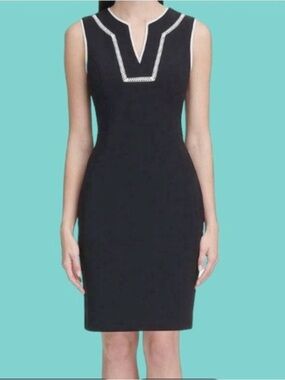 Tommy Hilfiger Navy Sleeveless Dress Size 8